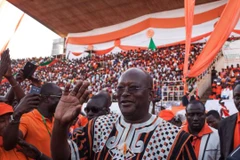 Tổng thống Burkina Faso Roch Marc Kabore. (Nguồn: AP)
