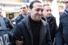 Marcello Pesce bị bắt giữ. (Nguồn: gazzettadelsud.it)