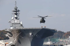 Tàu Izumo. (Nguồn: Reuters) 