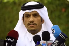 Ngoại trưởng Qatar Mohammed bin Abdulrahman bin Jassim Al Thani. (Nguồn: AFP/TTXVN) 