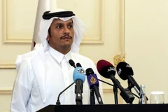 Ngoại trưởng Qatar Sheikh Mohammed bin Abdulrahman Al-Thani. (Nguồn: AFP/TTXVN)