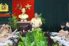 Công an Hà Nội ra quân bảo đảm an ninh cho phố đi bộ Hồ Hoàn Kiếm