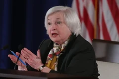 Chủ tịch Cục dự trữ liên bang Mỹ (Fed) Janet Yellen. (Nguồn: AFP/TTXVN)
