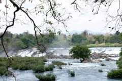 Một góc của phần đỉnh thác. (Ảnh: Phạm Kiên/Vietnam+) 