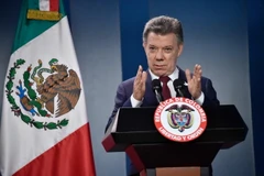 Tổng thống Colombia Juan Manuel Santos. (Nguồn: AFP/TTXVN)