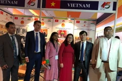 Gian hàng Việt Nam tại Hội chợ. (Ảnh: Huy Bình-Minh Luyến/Vietnam+)