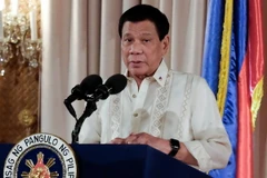 Tổng thống Philippines Rodrigo Duterte. (Nguồn: EPA/TTXVN)