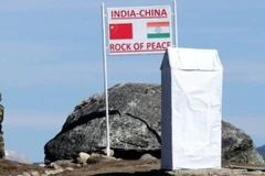 Biên giới Ấn Độ-Trung Quốc. (Nguồn: AFP)