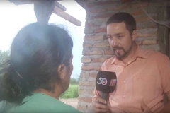 Antonia trả lời phỏng vấn. (Nguồn: mirror.co.uk)