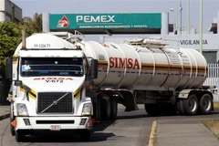 Một cửa hàng bán xăng dầu của Pemex ở El Salto, Mexico. (Nguồn: AFP/TTXVN) 