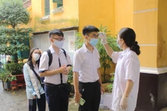 Thí sinh dự thi tốt nghiệp trung học phổ thông. (Ảnh minh họa: Xuân Anh/TTXVN)