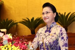 Chủ tịch Quốc hội Nguyễn Thị Kim Ngân. (Ảnh: TTXVN)