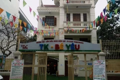 Do gặp khó khăn về tài chính, chủ cơ sở mầm non TK Bé Yêu đã phải xin giải thể cơ sở này. (Ảnh: NVCC)