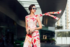 hiết kế Xuân-Hè 2017 của Sơn Collection. (Ảnh: Lê Thiện Viễn)