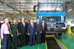 Hưng Yên: Khánh thành nhà máy sản xuất và lắp ráp ôtô MAZ ASIA