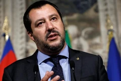 Phó Thủ tướng kiêm Bộ trưởng Nội vụ Italy Matteo Salvini. (Nguồn: independent.co.uk)