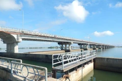 Đập ngăn mặn giữ ngọt Thảo Long (huyện Phú Vang, tỉnh Thừa Thiên-Huế). (Nguồn: baotainguyenmoitruong.vn)