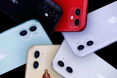 Mẫu iPhone 11 trong sự kiện ra mắt ngày 10/9. (Nguồn: Reuters)