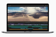 Mẫu MacBook Pro 15 inch mới với chip 8 lõi của Intel mang đến hiệu năng hoạt động nhanh hơn. (Nguồn: Apple)