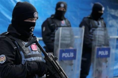 Binh sỹ chống khủng bố của Thổ Nhĩ Kỳ. (Nguồn: Reuters)