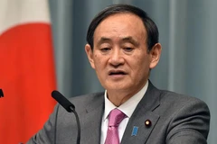 Chánh Văn phòng Nội các Nhật Bản Yoshihide Suga. (Nguồn: AFP)