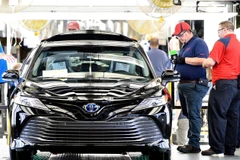 Nhà máy ôtô Toyota ở Mỹ. (Nguồn: usatoday.com)