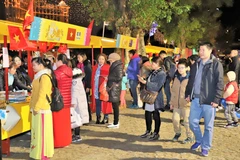 Gian hàng Việt Nam tại hội chợ. (Ảnh: Lê Anh/Vietnam+)