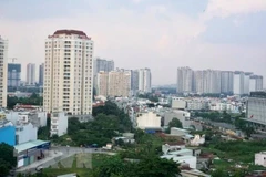 Một khu đô thị ở Thành phố Hồ Chí Minh. (Ảnh: Anh Tuấn/TTXVN)