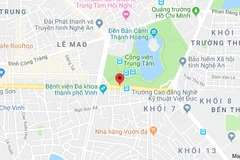 Địa điểm xảy ra vụ cháy.