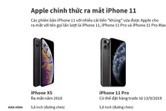 [Infographics] iPhone 11 Pro hơn iPhone XS Max ở điểm nào?