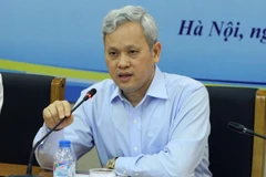 Tổng cục trưởng Tổng cục Thống kê Nguyễn Bích Lâm. (Ảnh: Hoàng Hùng/TTXVN)