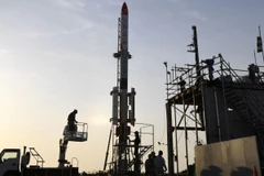 Tên lửa MOMO-3. (Nguồn: Kyodo)