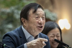 Người sáng lập và Tổng Giám đốc điều hành Huawei Technologies Nhậm Chính Phi. (Nguồn: Getty Images)