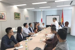 Cuộc họp các đại biểu cộng đồng người Việt tại khu vực Kyushu, Nhật Bản. (Ảnh: Thành Hữu/Vietnam+)