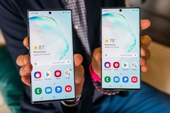 Bộ đôi Galaxy Noet 10 và Note 10 Plus. (Nguồn: Mashable)