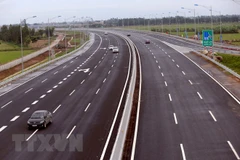 Một đoạn cao tốc Hà Nội-Hải Phòng. (Ảnh: Huy Hùng/TTXVN)