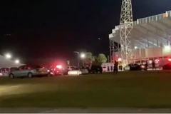 Khu vực hiện trường vụ xả súng. (Nguồn: TWITTER/@Jaysha_WPMI)