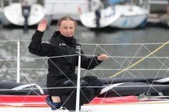 Nhà hoạt động vì môi trường trẻ tuổi của Thụy Điển Greta Thunberg. (Nguồn: AP)