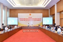 Toàn cảnh hội nghị. (Nguồn: quochoi.vn)