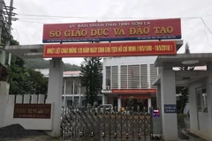Sở Giáo dục và Đào tạo tỉnh Sơn La. (Ảnh: TTXVN)