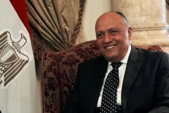 Ngoại trưởng Ai Cập Sameh Shoukry. (Nguồn: Reuters)