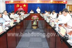 Toàn cảnh buổi công bố quyết định. (Nguồn: binhduong.gov.vn)