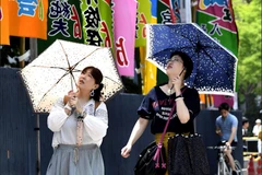 Nắng nóng ở Hokkaido, Nhật Bản. (Nguồn: japantimes.co.jp)