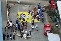 Hiện trường vụ việc. (Nguồn: Kyodo News)