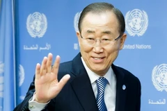 Tổng thư ký Liên hợp quốc Ban Ki-moon. (Nguồn: EPA/TTXVN)