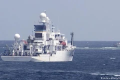 Tàu nghiên cứu hải dương USNS Bowditch. (Nguồn: DPA) 