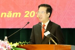 Trưởng Ban Tuyên giáo Trung ương Võ Văn Thưởng. (Ảnh: Phương Hoa/TTXVN)