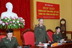 Bộ trưởng Bộ Công an Tô Lâm phát biểu ý kiến. (Ảnh: Doãn Tấn/TTXVN)