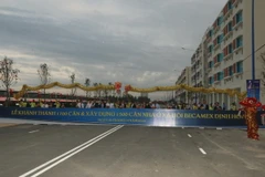 Quang cảnh lễ khánh thành. (Ảnh: Nguyễn Văn Việt/TTXVN)