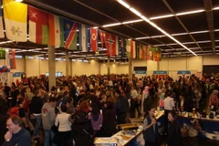 Quang cảnh Hội chợ quốc tế Bazaar. (Ảnh: Bích Yến/Vietnam+)